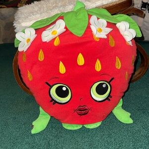 Shopkins Strawberry Pillow Buddy Plush Pal 2013